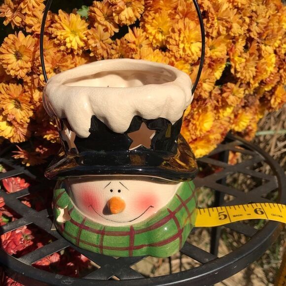 Snowman Candle Holder  - Picture 5 of 5